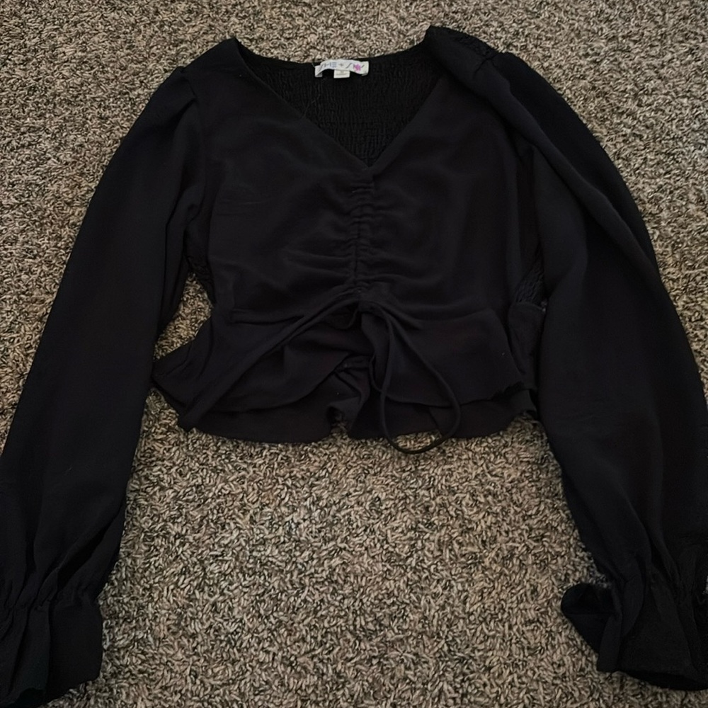 black blouse